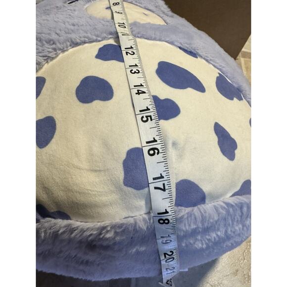 Squishmallows Bubba The Fuzzy Purple Cow Fuzzamallow Squishmallow Plush - Picture 7 of 9